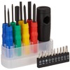 E-Value ED-275 Screwdriver Set, Set of 18, Precision Bit Included,