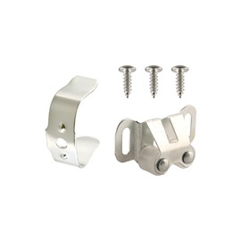 MP7081 RV and Mobile Home Cabinet Door Catch, Friction Roller Catch, Closet Doors Latch, Double Post (5 PCS)