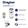 Drayton TRV4 Classic Angled Thermostatic Radiator Valve TRV 07 05