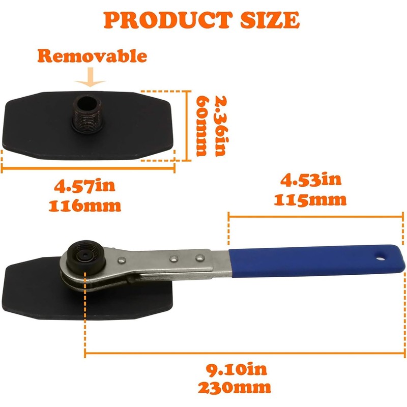 HXXF Brake Tools, Brake Caliper Tool, 4 in 1 Universal