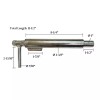 Hardware Store 11-5/8" Galvanized Spring Loaded Gate Door Latch Fence