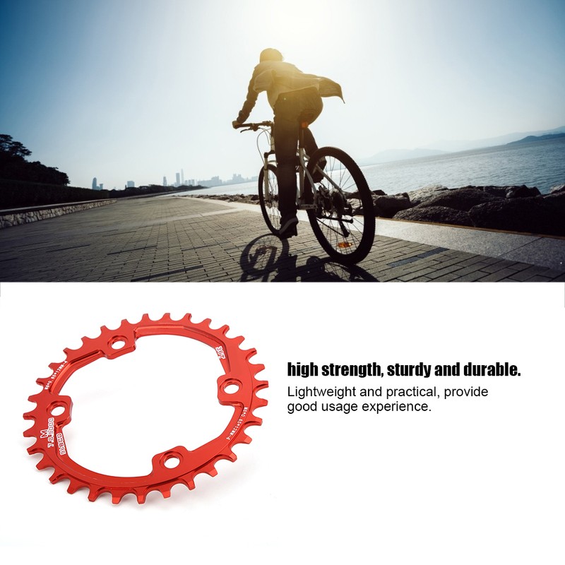 Aluminium Alloy Bike Positive &amp; Negative Tooth Disc Single Disk