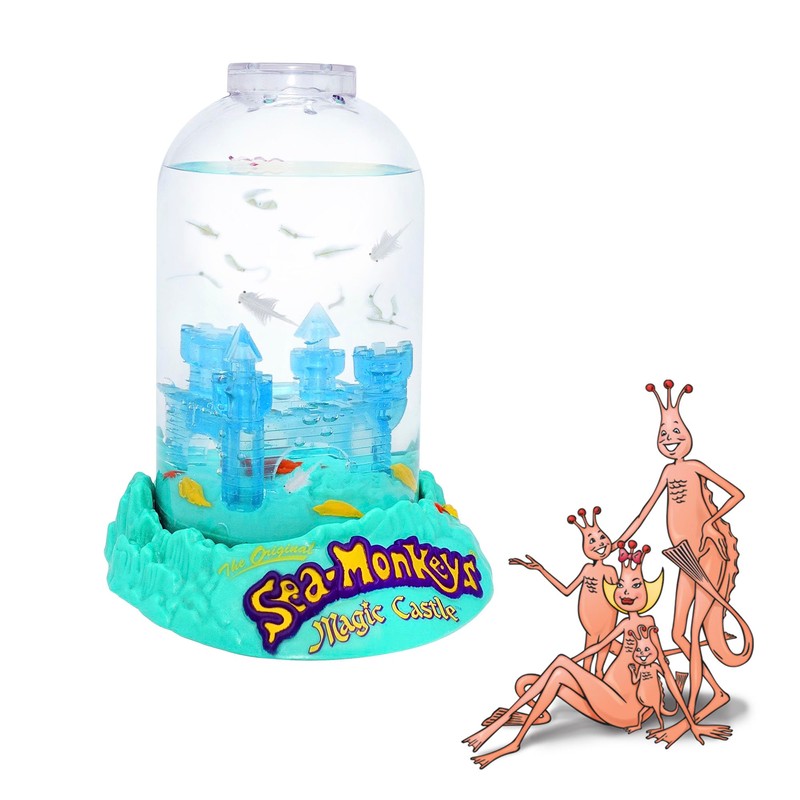 Sea-Monkeys® Magic Castle - World's Only Instant Pets® - Ages