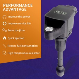 MACHSWON 1PCS UF550 Car OEM Ignition Coil Compatible with for Nissan 2007-2017 for Infiniti Maxima Quest Pathfinder Murano Altima Q50 QX60 FX35 V6 3.5L Engines