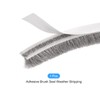 METALLIXITY Adhesive Brush Seal Weather Stripping (5/16"x9/32"x32.8ft), Door Brush Strip