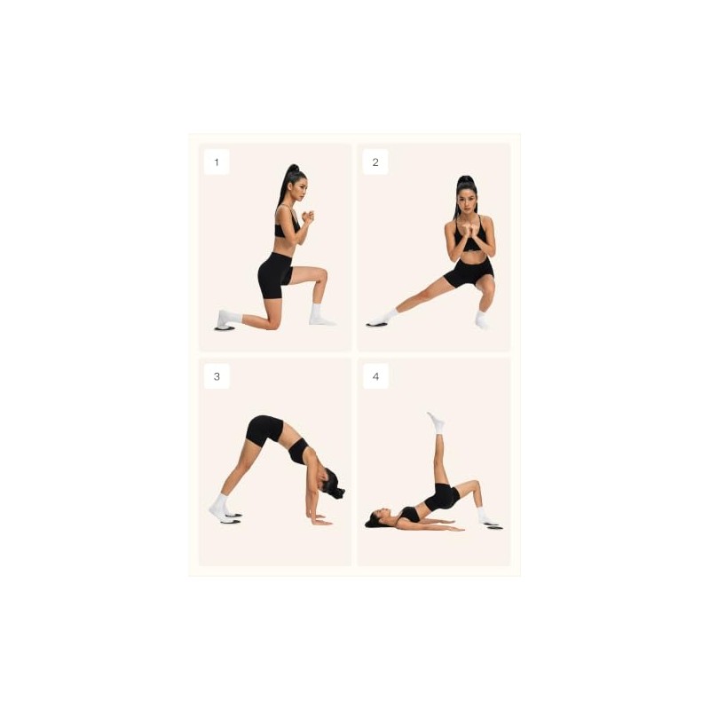 BetterMe Deslizadores para Pilates – Deslizadores de Doble Cara