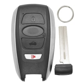 BestKeys Smart Keyless Entry Key Fob Replacement for Subaru - Compatible witth 2015-2017 Legacy/Outback/XV CROSSTREK- 4 Buttons Remote Control - Fob for HYQ14AHC (1)