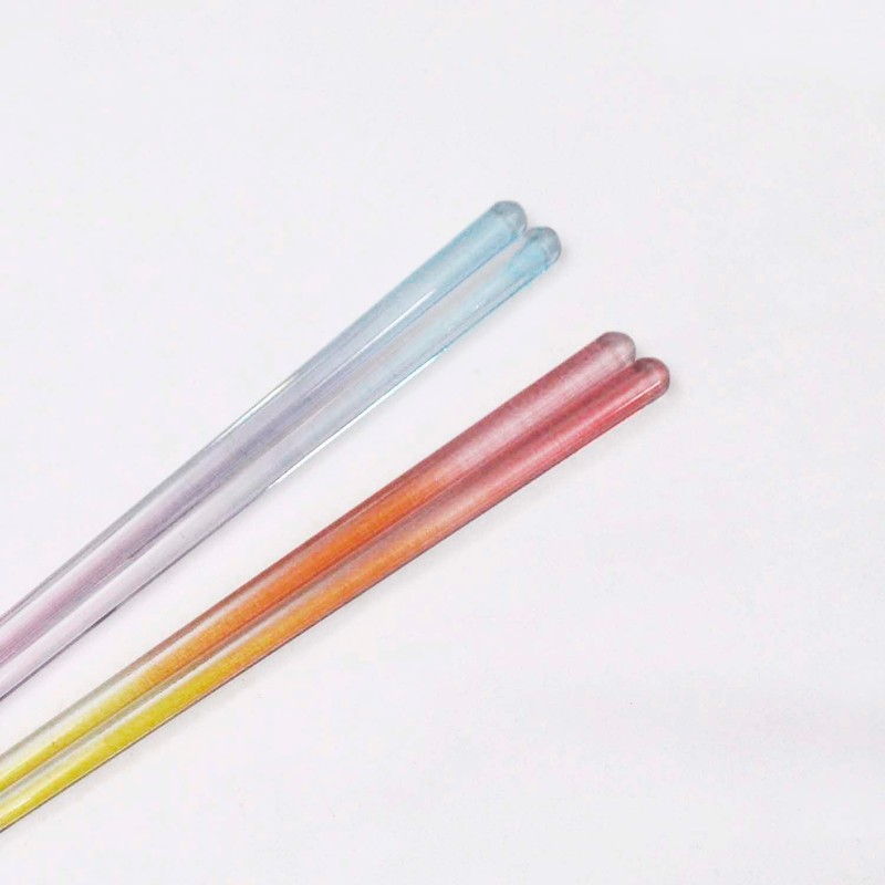 Ishida 63176-1 Capi Gift Tropical Blue x Pink Chopsticks Rest