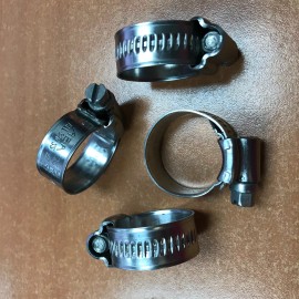 Scandvik Hose clamps 316 stainless size 8 min 5/8" max 1-1/8" 4 pack 390 13624 SCANDVIK