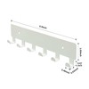 GTK Key Holder for Wall, Key Hooks with 6 Hooks,