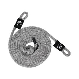 3/8" x 5' Silver Solid Braid Fender Line (Sold in Pairs) - Made in USA