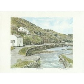 GDF Galleries Limited Edition Print of Boscastle in Cornwall, Phillip & Glyn Martin
