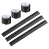 PATIKIL 6 PCS Non-Reflective Slap Bands Non-Reflective Band Snap Bracelet