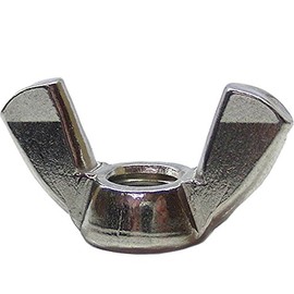 Wing Nuts M8 American Shape Similar to DIN 315 Stainless Steel A2 Pack of 10
