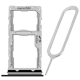 Replacement Standard Portable SIM and Memory Card Tray Holder w/SIM Card Ejection Pin Compatible with LG G8X ThinQ LM-G850UM Sprint/AT&T