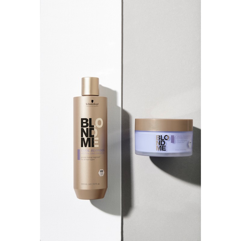 Schwarzkopf BlondMe Cool Blonde Neutralising Mask 200ml