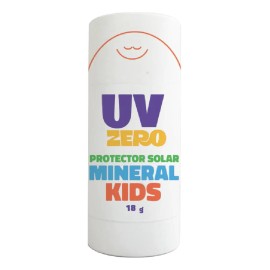 Protector Solar Mineral En Barra Uv Zero Para Niños Fps 50 18gr