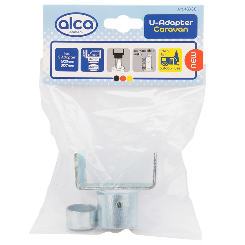 alca U-shaped Metal Adapter Bracket Fits Hydraulic Bottle Jack Lifting