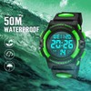 A ALPS Boys Digital Sport Watch with Alarm, Waterproof, Shockproof,
