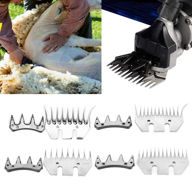 Sheep Shearing Blade, High-Strength Stainless Steel Shearing Blade with Swivel