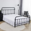 xuan dian Bed Skirt Ruffled Bed Skirt with Split Corners,