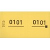 Double Number Block 1000 Tears No. 1001-2000 Yellow