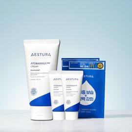 Aestura Atobarrier 365 cream product + 60ml (30mlx2) + 2 mask packs provided Large-capacity moisturizing / 에스트라 아토베리어 365 크림 본품+60ml(30mlx2개) + 마스크팩2장 증정 대용량 보습