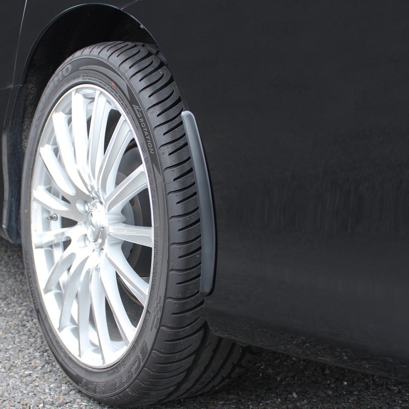 Tsuchiya Yac PZ-595 Car Goods Fender Mudguard Black
