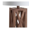 JONATHAN Y JYL1062A Stewart 21.5" Wood LED Table Lamp Industrial