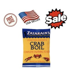 Zatarains Zatarain's Shrimp & Crab Boil Bag pack 1,2,3,5b fast shepping - pack 3