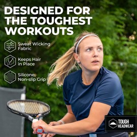 Diademas elásticas delgadas, diademas deportivas para mujeres y hombres, diademas de entrenamiento, diadema para correr, diadema de fútbol, diadema para hombre