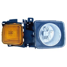 EPIC LIGHTING Halogen Replacement Spec Headlight Compatible with HUMMER 06-10 H3 09-10 H3T [ HU2503100 15951164 ] Right Passenger Side