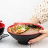 Lyellfe 16 Pieces Ramen Bowl Set, Restaurant Quality Soup Bowl,