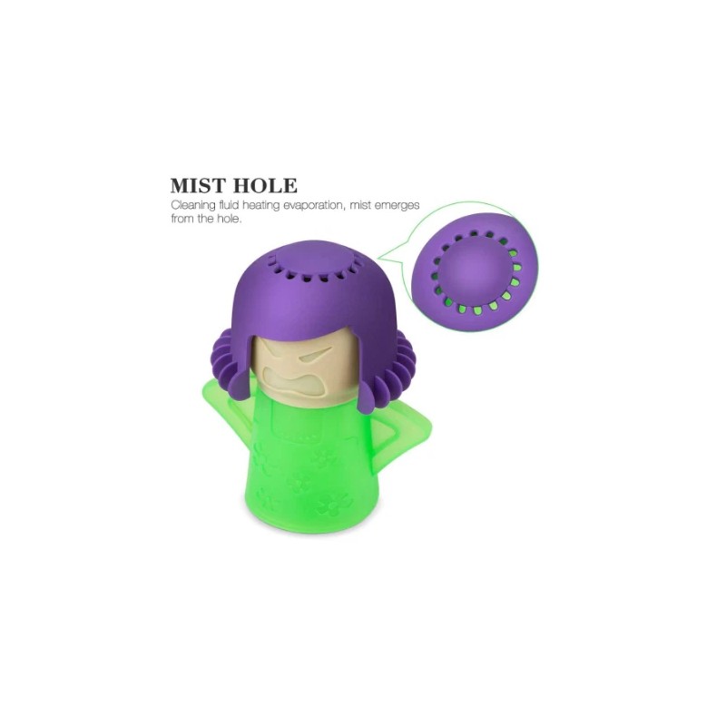 georglasko_8 Angry Mama Microwave Cleaner Steam Cleaning Kitchen Gadget Tool​
