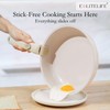ESLITE LIFE Nonstick Cookware Sets with Detachable Handle,Ceramic Coating Pots