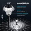 PATIOPIA Solar Pathway Lights Garden Decor for Yard, Solar Garden