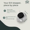 EVI | Wall Mounted Doorstop | 0.7'' x 1.37'' |