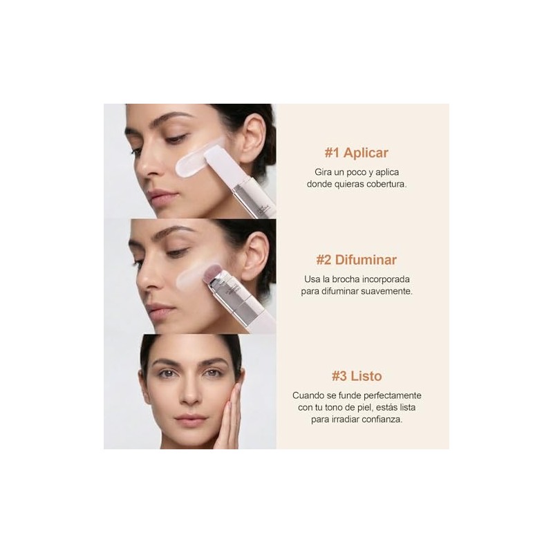 Erinde Barra de Base que Cambia con la Temperatura, Maquillaje