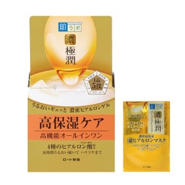 Hadalabo Gokujun Perfect Gel 3.5 oz (100 g) + Gokujun Sachet Included