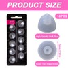 KEMUZ (8 Mm / 10 Stück) Hörgeräte Koppeln Für Oticon