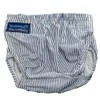 Schwimmwindel 3-30 Monate Blau gestreift, 3-30 Monate, BLAU /BLUE