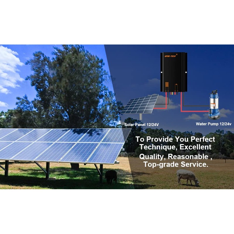 Solar Pump Controller, LCB 10A with IP68,Linear Current Boosters Used