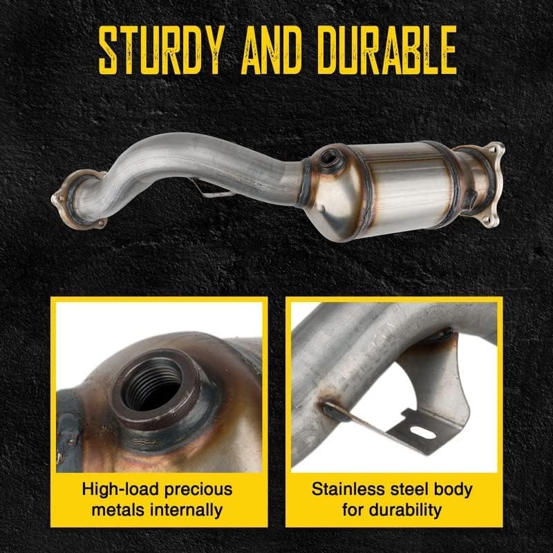 Catalytic Converter, 16595 Stainless Steel Catalytic Converter Replacment for A4