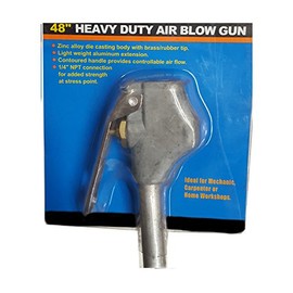Heavy Duty Air Blow Gun 48" Extra Long Air Blow Wand Air Compressor Acc.
