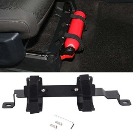 Chero Car Fire Extinguisher Holder Mount Bracket Adjustable For Ford F150 2015-2020