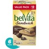 Belvita Sandwich Dark Chocolate Creme Breakfast Biscuits, 6 Value Pack