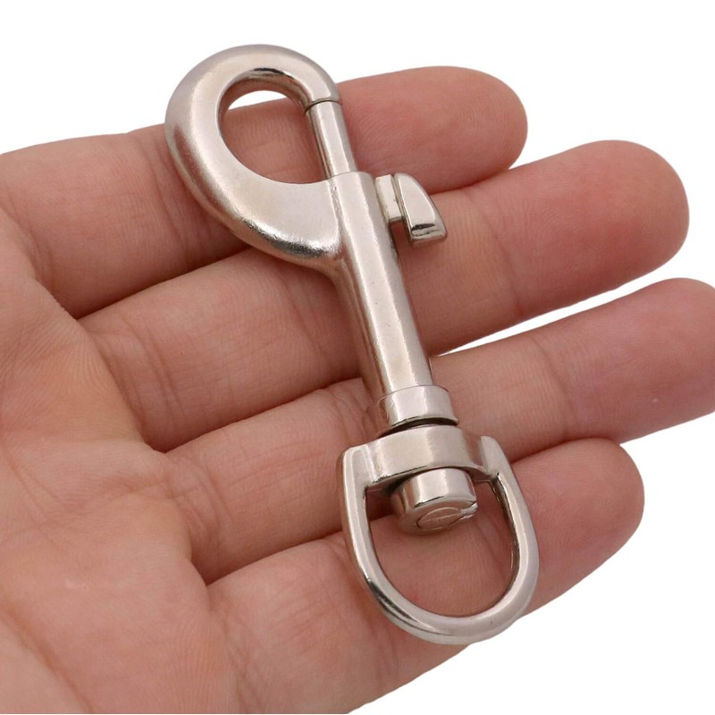 BIKICOCO 3/5'' Swivel Bolt Snap Hook Lobster Claw Clasp Trigger