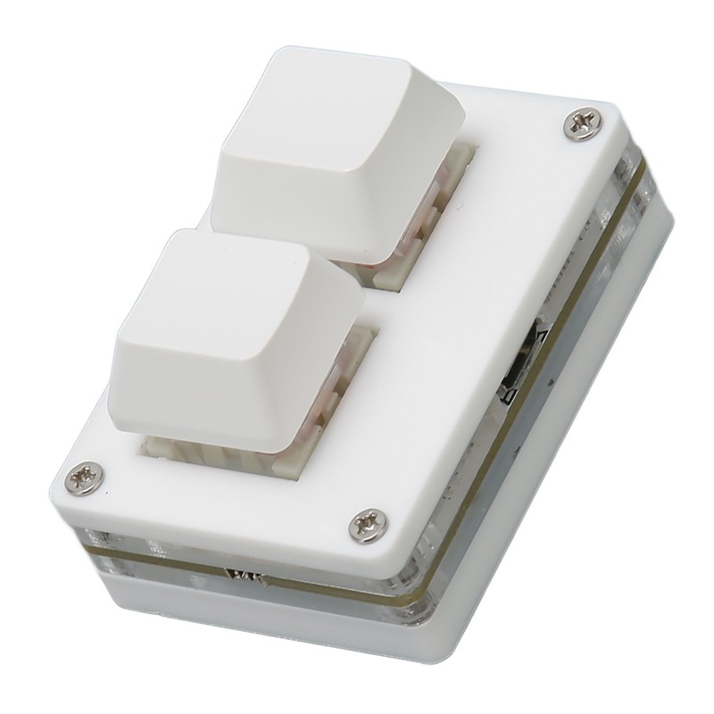 Mini Keypad 2 Keys USB Red Switch Plug and Play