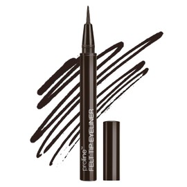 Wet n Wild Delineador Líquido Proline Punta fácil Aplicación Dark Brown 0.5 g ,Alta Pigmentación, Larga Duración Delineador de Ojos Marrón Oscuro | Punta Precisa y Utradelgada Tipo Plumón, Larga Duración, Resistente al Agua ,Acabado Mate, Apto para Ojos Sensibles