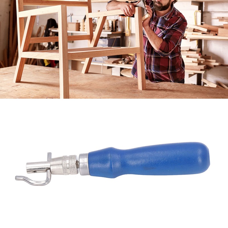 7 in 1 Leather Groover Tool Plastic Wood Fine Steel